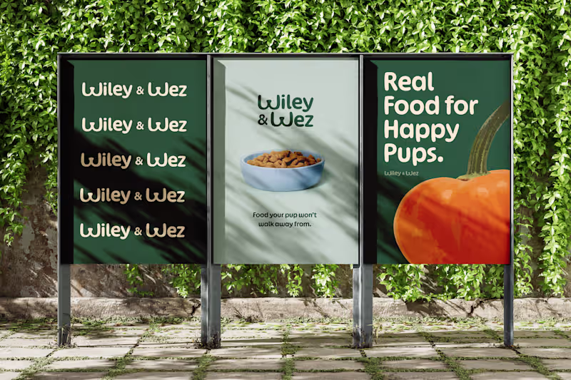 Cover image for Wiley & Wez – Playful & Eco-Friendly Pet Brand Identity