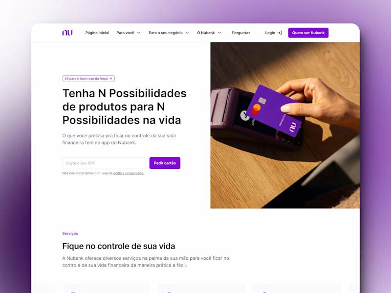 Cover image for Nubank - Website