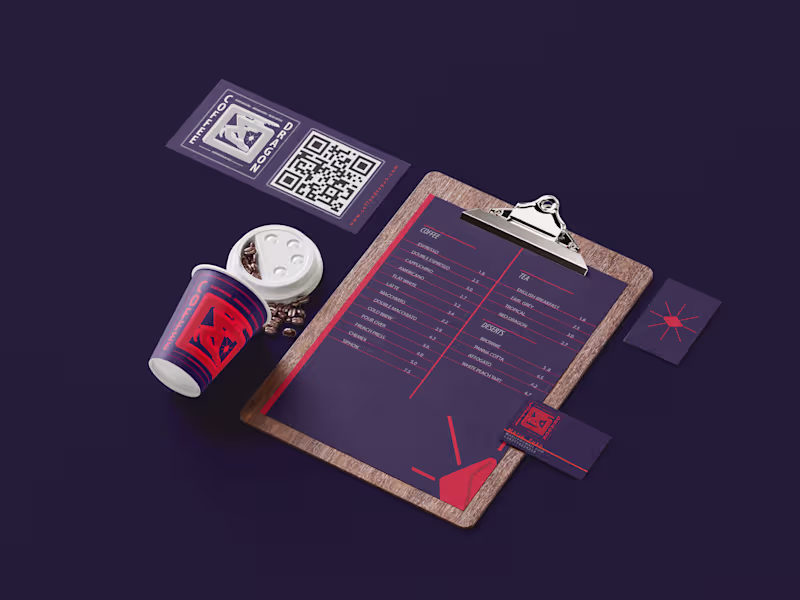 Cover image for Visual identity for a cafe or restaurant