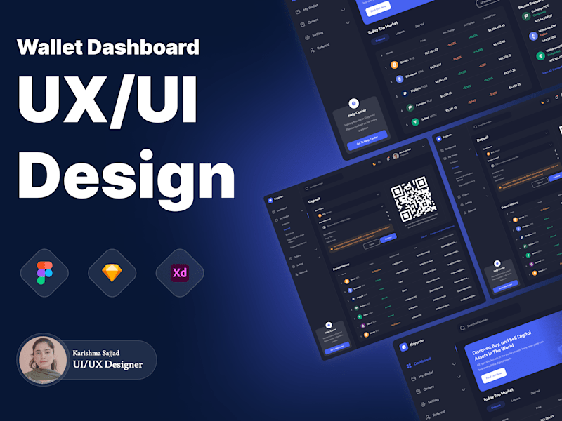 Cover image for I will design unique dashboard designs in figma