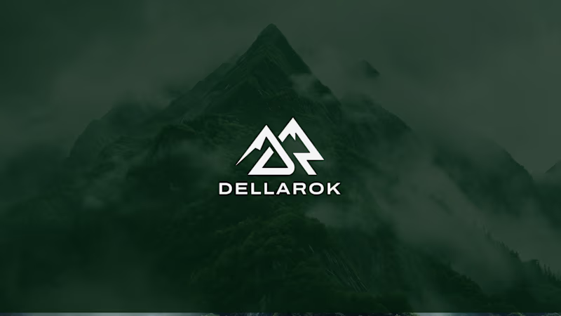 Cover image for Logo design for Dellarok — created by merging R and D into a...