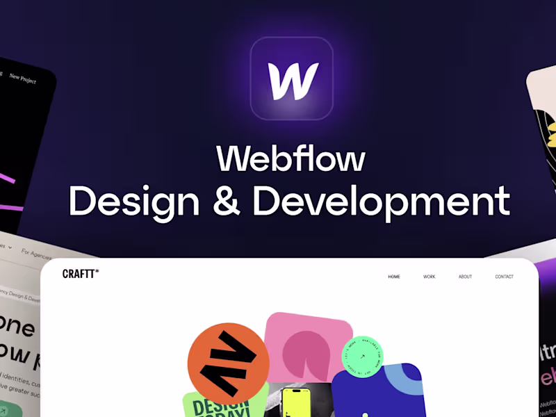 Cover image for Webflow Website Design & Development