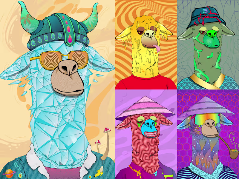 Cover image for Lama 2D NFT 