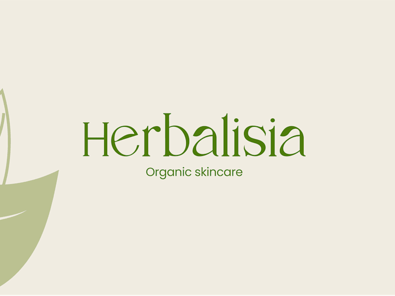 Cover image for Herbalisia| brand designing| organic skin care