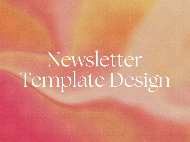 Cover image for Email Template Design