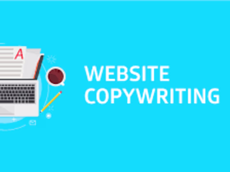 Cover image for 5 Page Website Copywriting