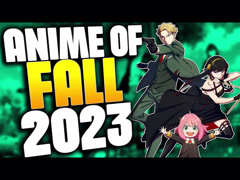 Cover image for Top 10 Most Anticipated Anime of Fall 2023 Countdown Video