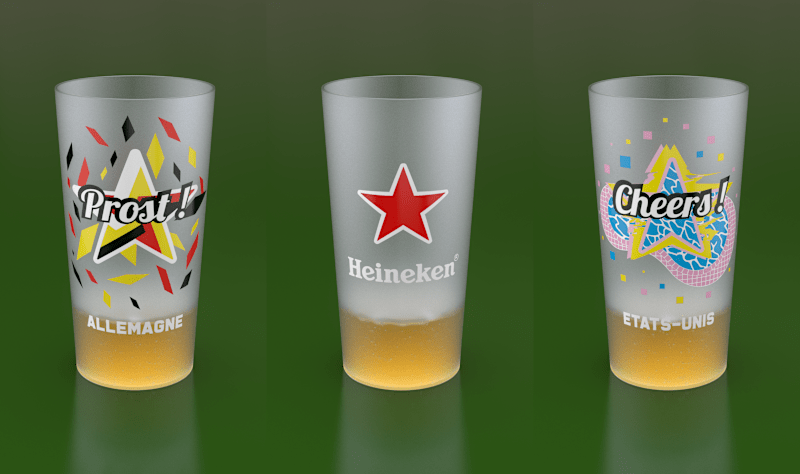 Cover image for 3D Plastic Cups for Heineken