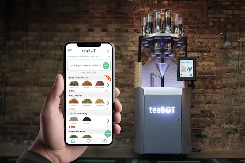 Cover image for TeaBOT - Mobile App UI and Mascot Design