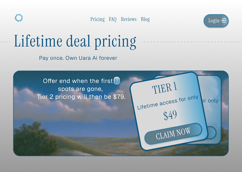 Cover image for Uara, Health OS web design