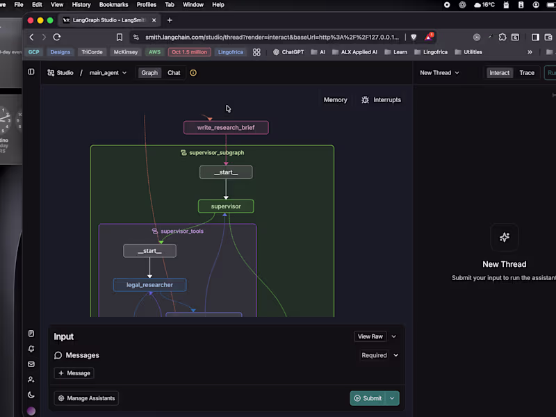 Cover image for Built a multi-agent AI due diligence researcher that does du...