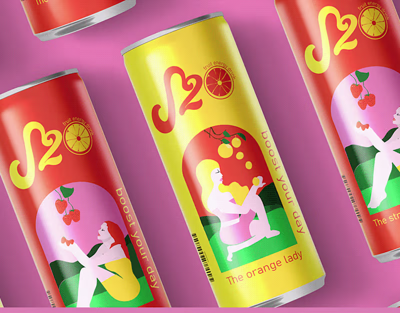 Cover image for J2O Juice | Branding & Packaging Design 