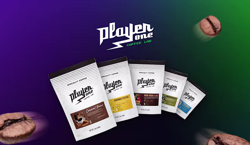 Cover image for Ready Player One Coffee