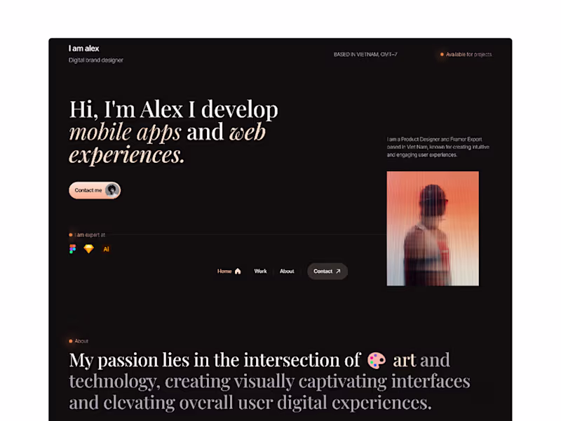 Cover image for Design & Develop stunning, responsive websites using Framer.
