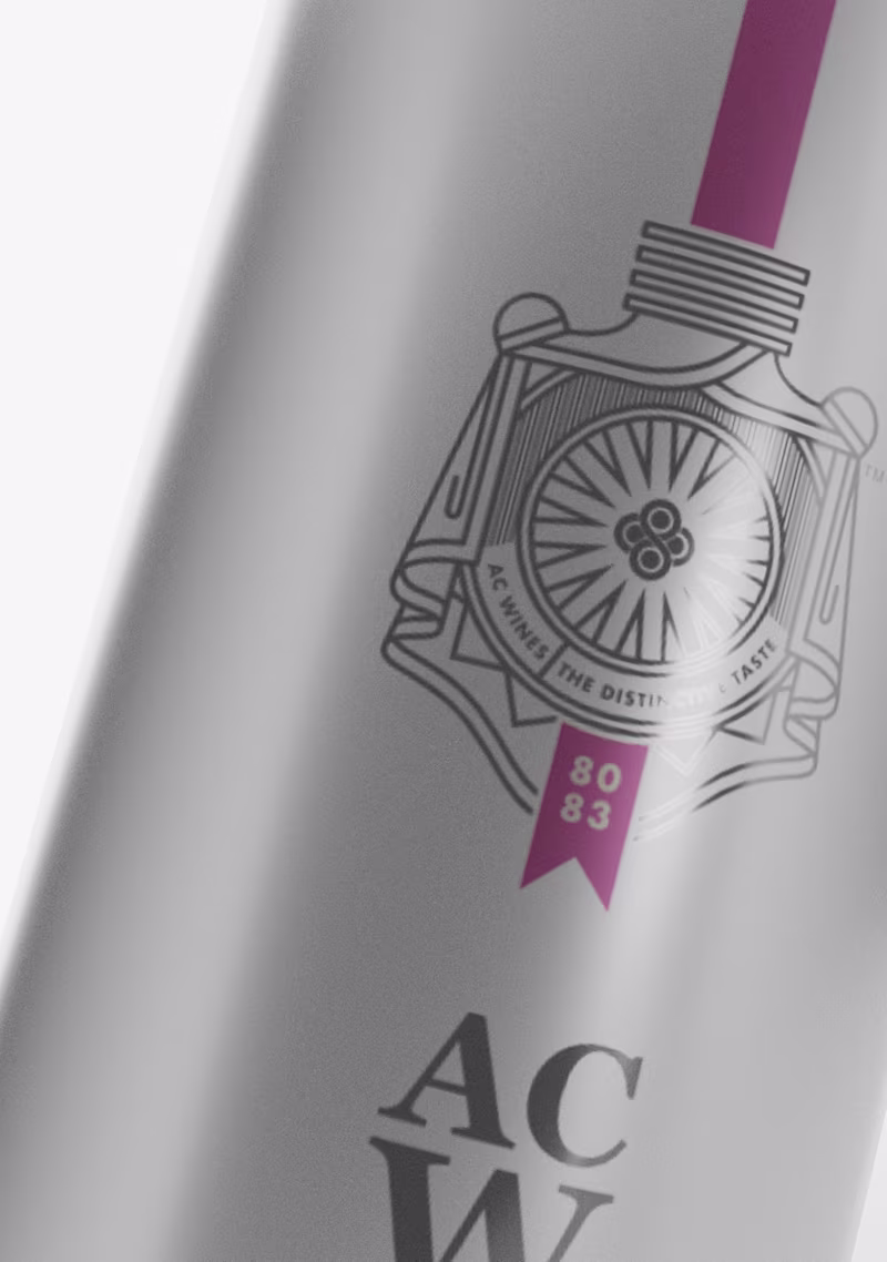 Cover image for ACW Sparkling wine packaging design :: Behance