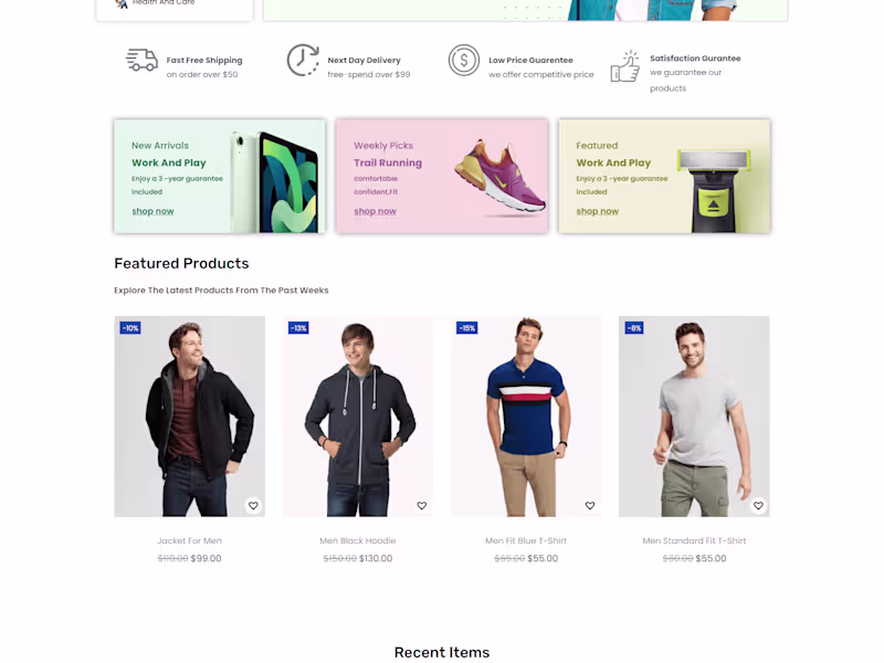 Cover image for Wordpress E commerce website Design and Redesign
