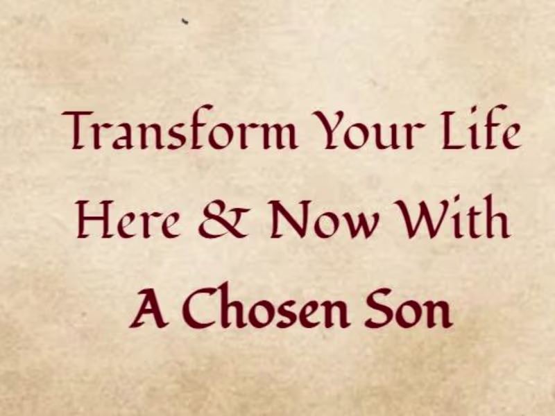 Cover image for A Chosen Son