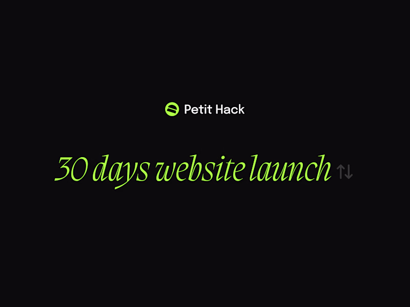 Cover image for 30 days Webapp Launch