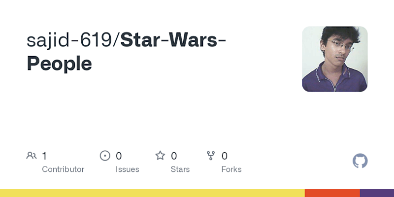 Cover image for sajid-619/Star-Wars-People