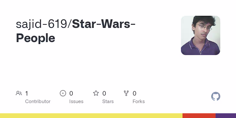 Cover image for sajid-619/Star-Wars-People