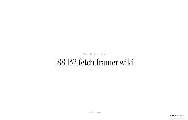 Cover image for Framer Fetch Feature Exploration