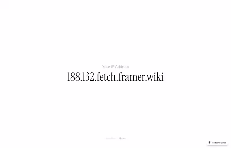 Cover image for Framer Fetch Feature Exploration