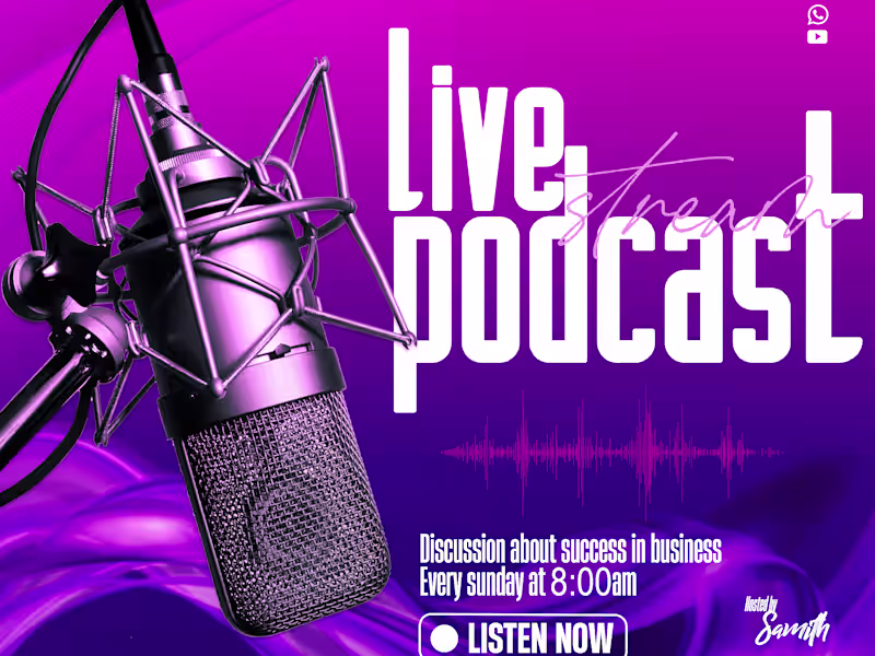 Cover image for Podcast cover art design Professional 