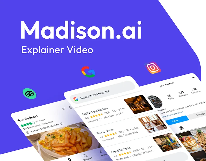 Cover image for Explainer Video for Madison / Motion Graphics Animation