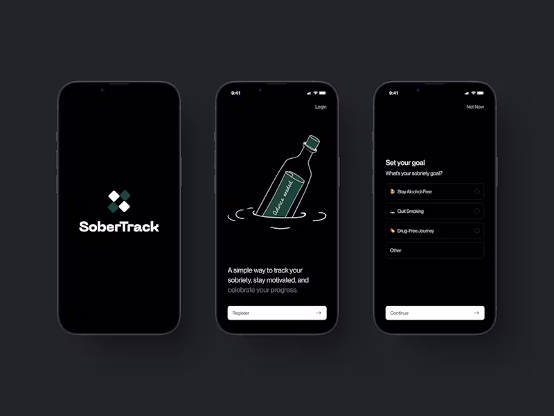 Cover image for Sobriety Track App