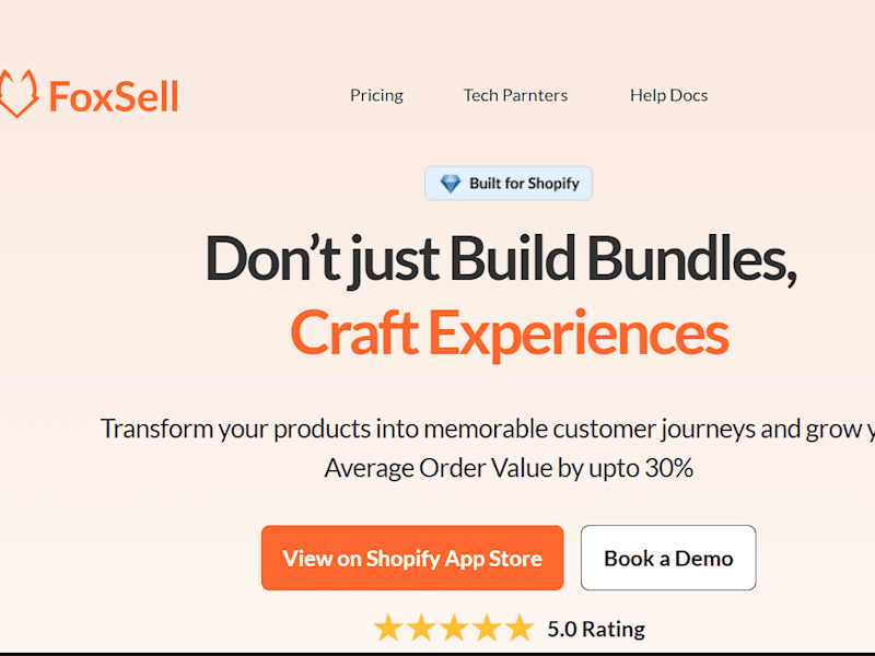 Cover image for Foxsell Agency Website Design