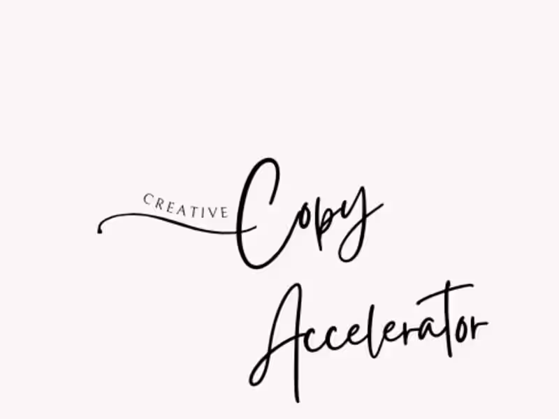 Cover image for Creative Copy Accelerator