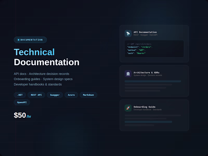 Cover image for Technical Documentation