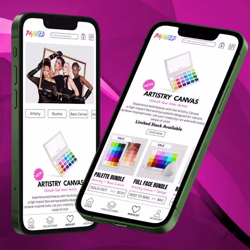 Cover image for UI/UX Concept for James Charles Mobile App