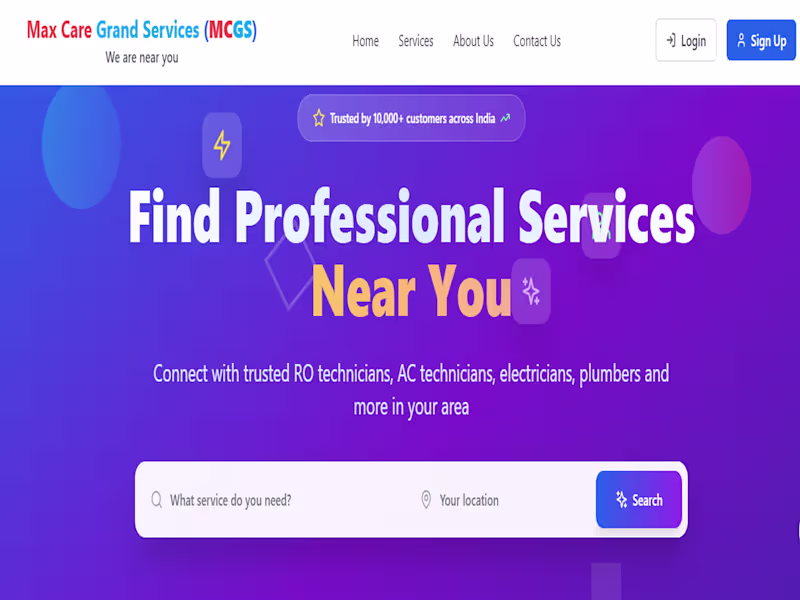 Cover image for MCGS - Find Service Providers Near You