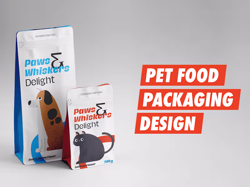 Cover image for Pet food packaging design