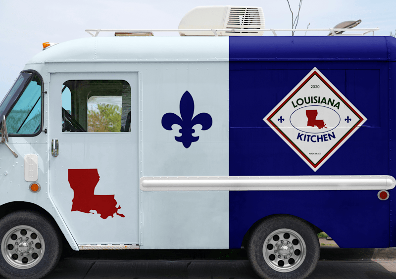 Cover image for Brand Development for Louisiana Kitchen Foodtruck
