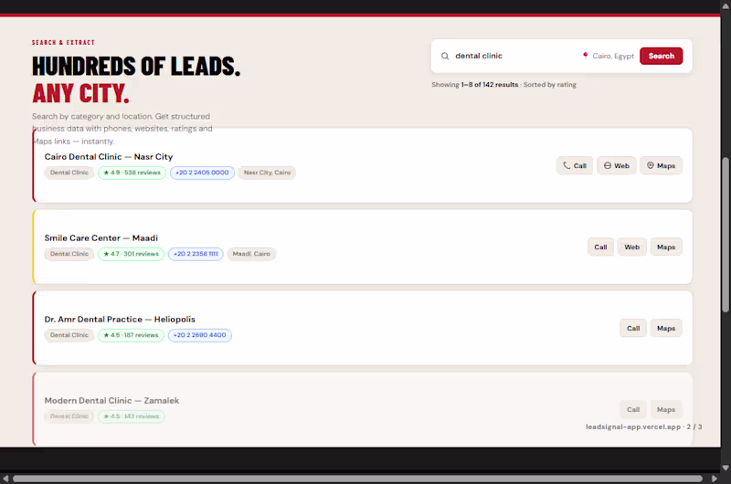 Cover image for LeadSignal, Get Targeted Business Leads