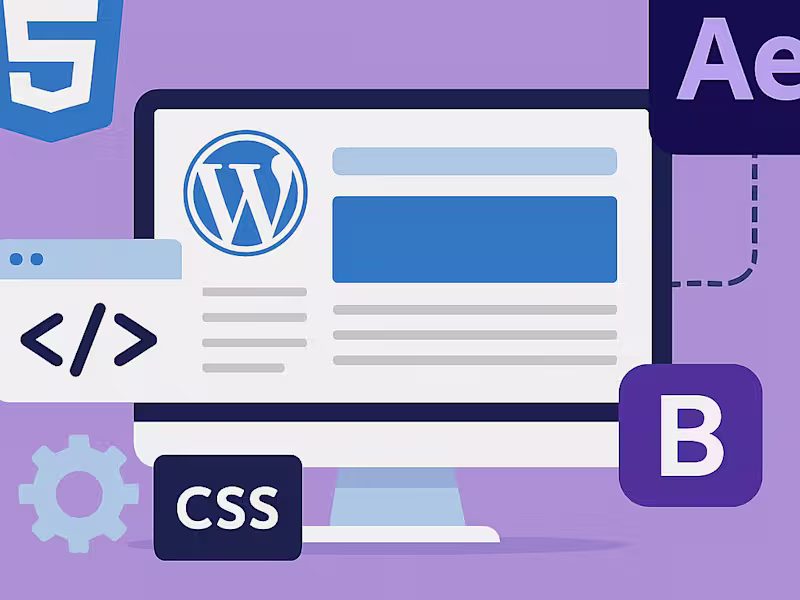 Cover image for Modern WordPress Website Design & Development