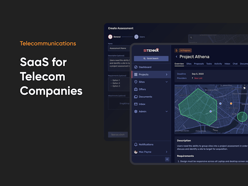 Cover image for SaaS Solution for Telecom Companies