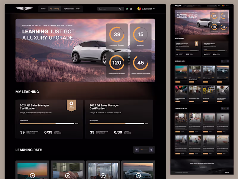 Cover image for Genesis Academy – Education Portal