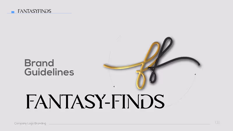 Cover image for Fantasy Find Branding on Behance