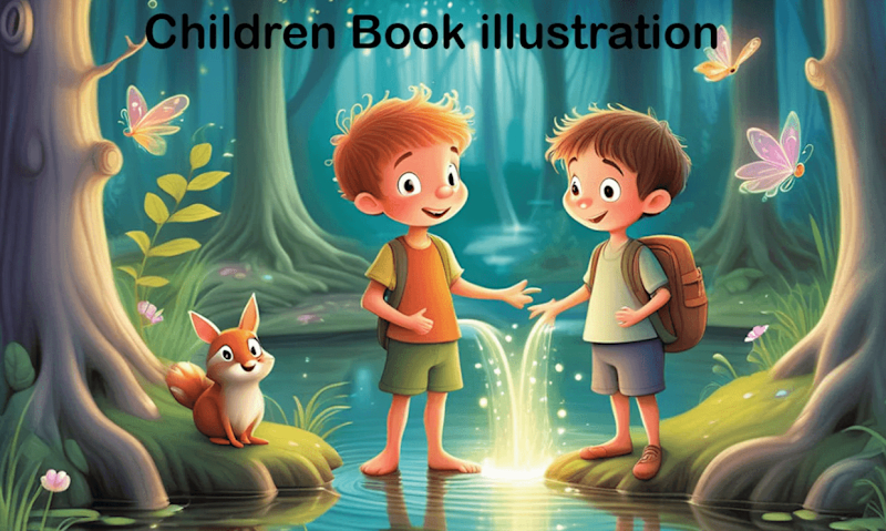 Cover image for Kids/Children book Illustration :: Behance