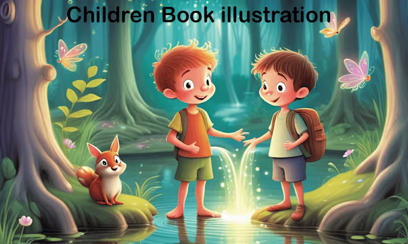 Cover image for Kids/Children book Illustration :: Behance