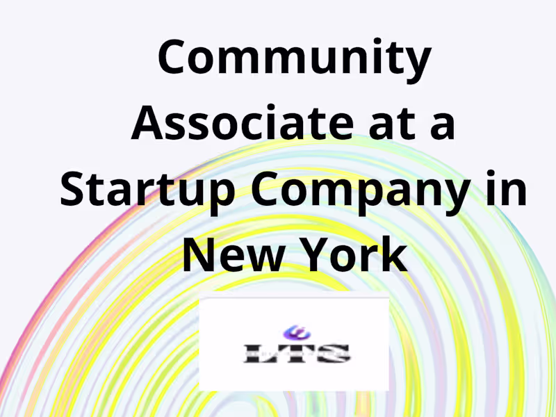 Cover image for Community Associate