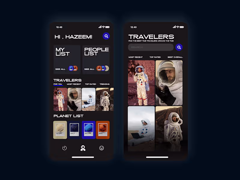 Cover image for Time Travel UI