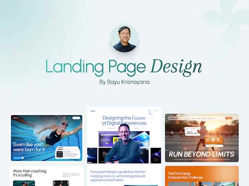 Cover image for Landing Page Design