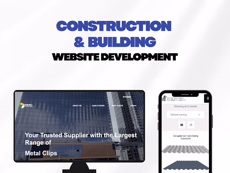 Cover image for Modern, Trust-Building Websites for Builders & Contractors