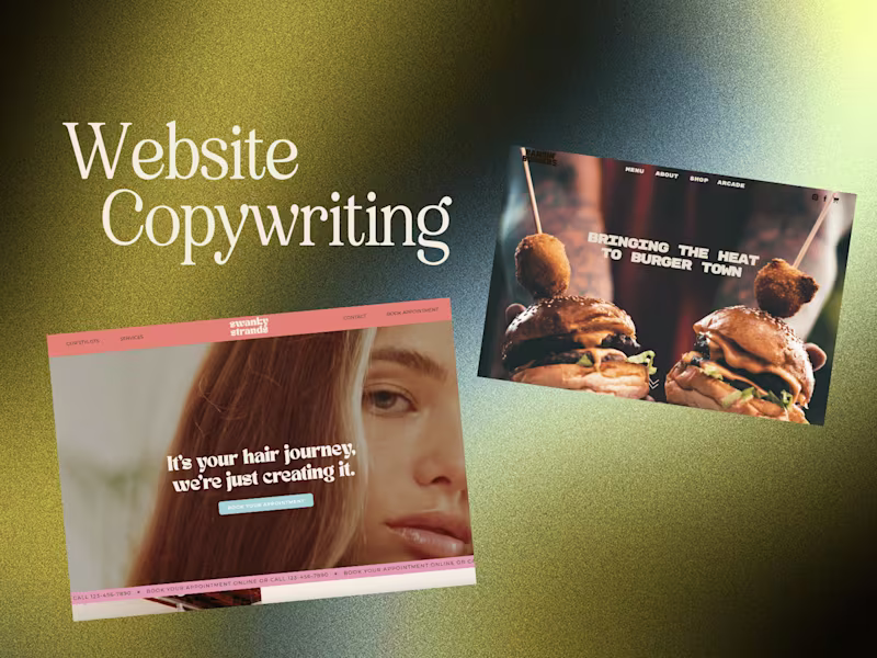 Cover image for Website Copywriting 💻