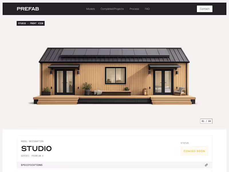 Cover image for Prefab - Modular Architecture | Framer Template, is now avai...