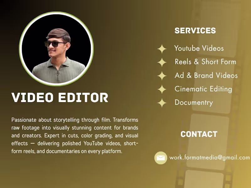 Cover image for VIDEO EDITING